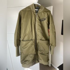 Nike oversized NSW bomber jacket
